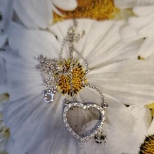 Sterling Silver Heart Pendant Necklace